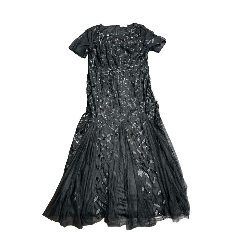 Faeriesty Sequin Beaded Tulle Evening Dress Formal  Wedding Prom Whimsygoth